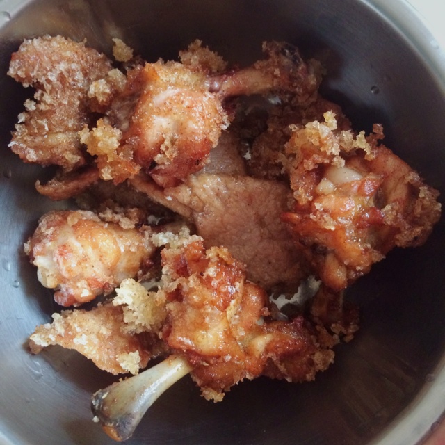 香酥炸鸡腿