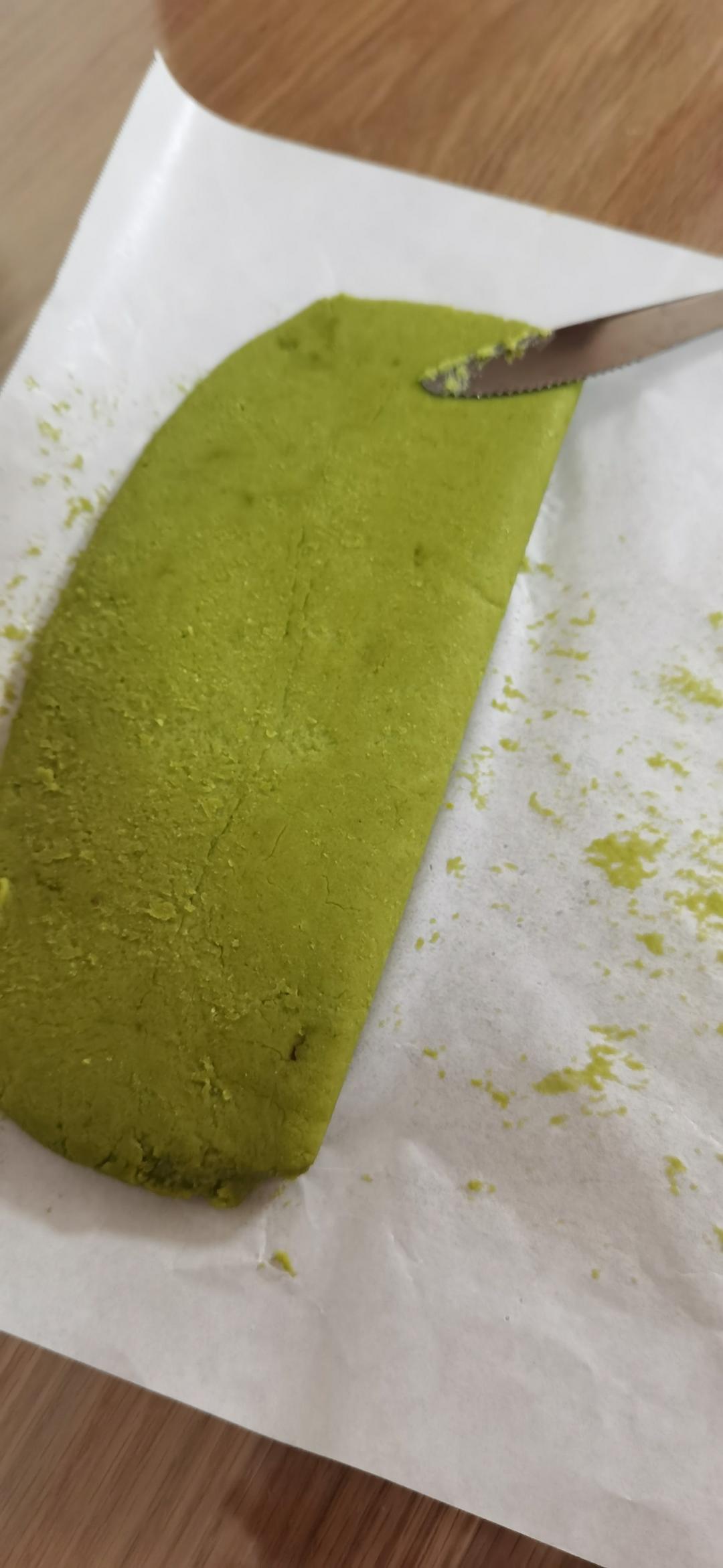 绿油油的奶香豌豆糕🌱（少糖少油版）