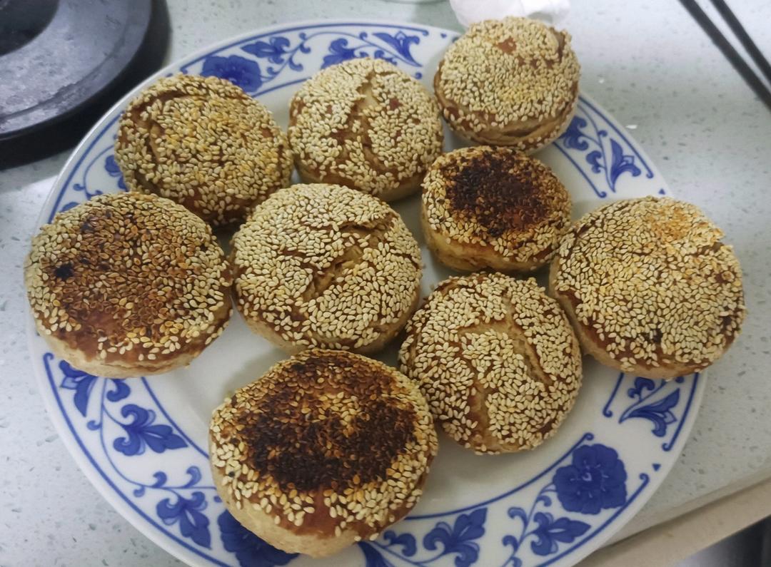 老北京风味麻酱烧饼