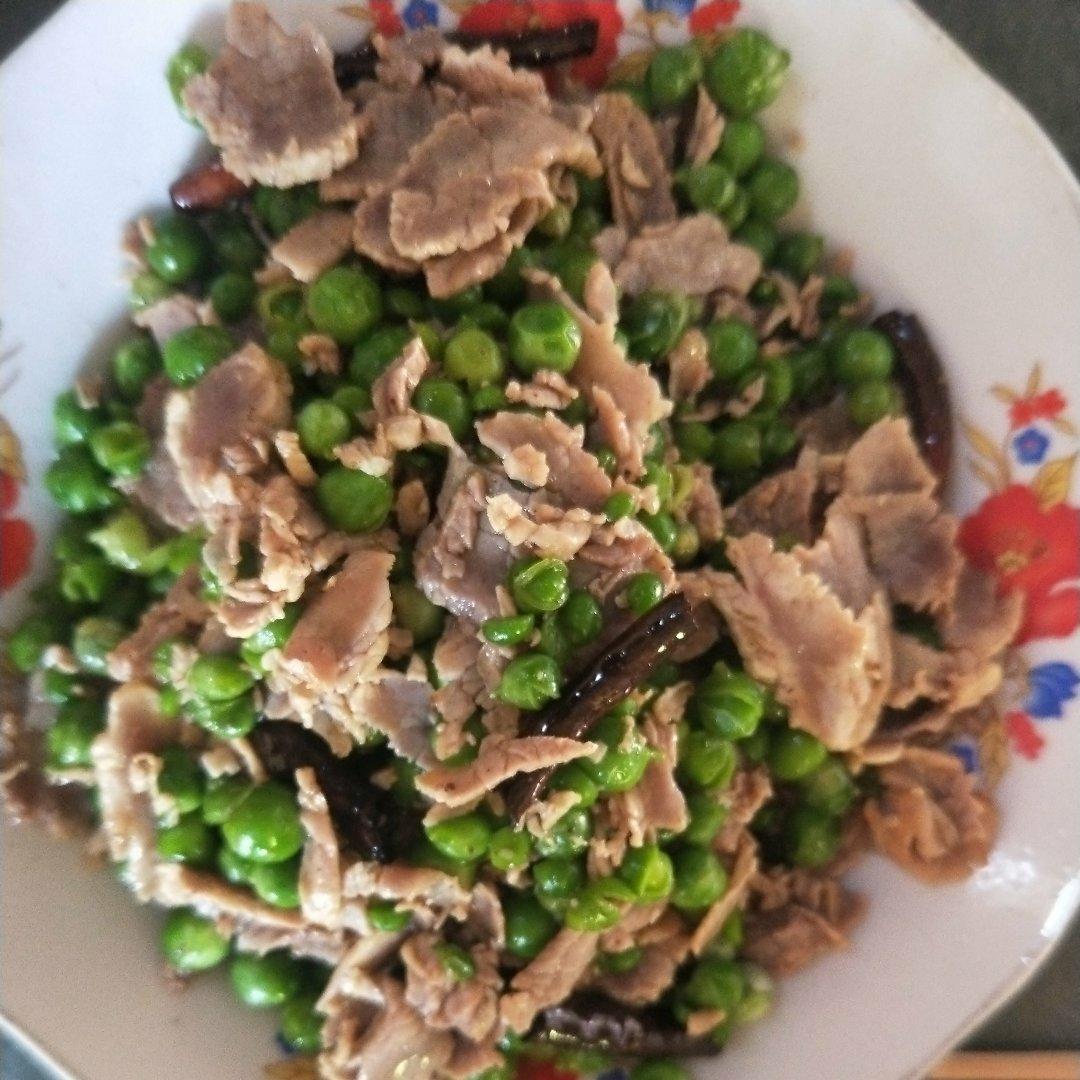 豌豆炒肉
