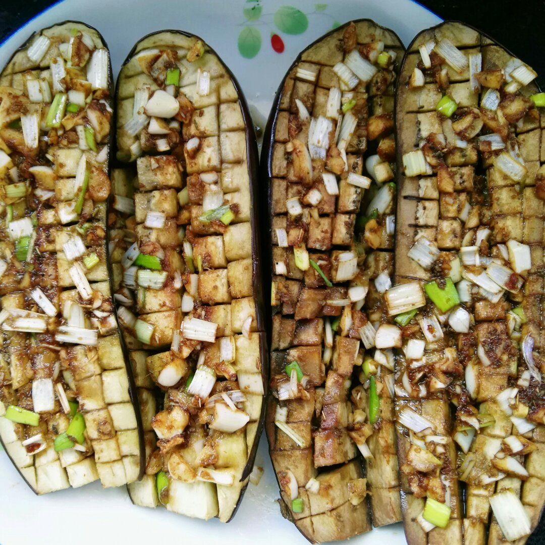 蒜香烤茄子