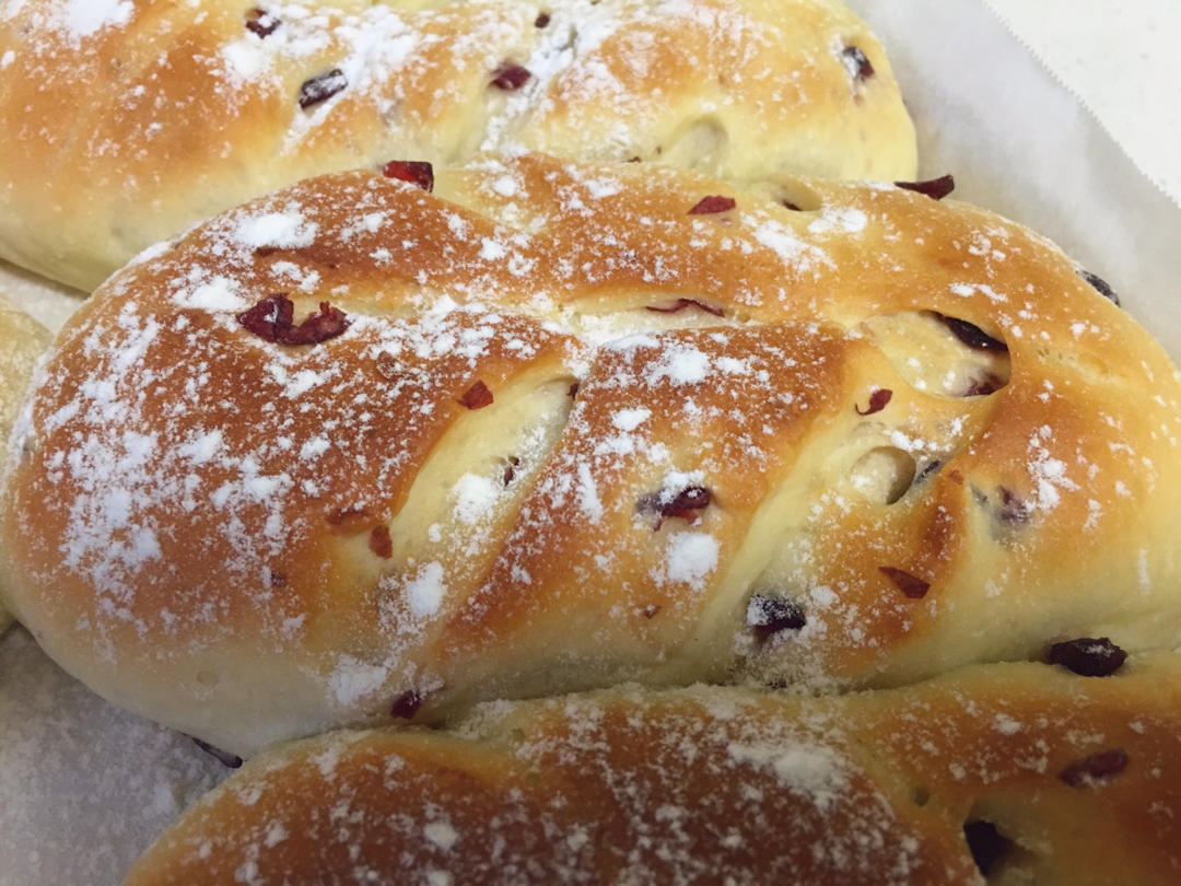 蔓越莓乳酪面包