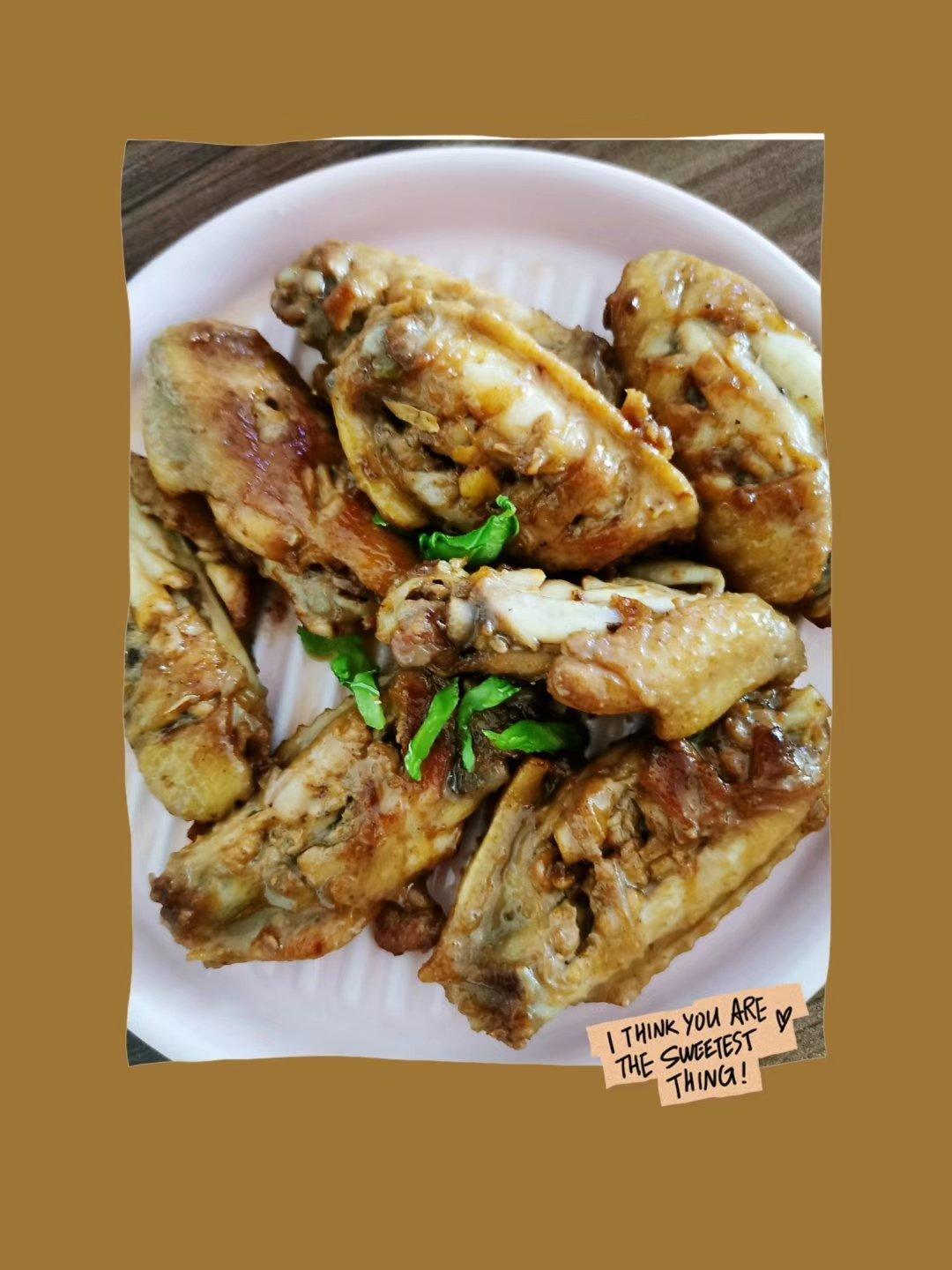 蜜汁鸡翅/蒜香蜜翅