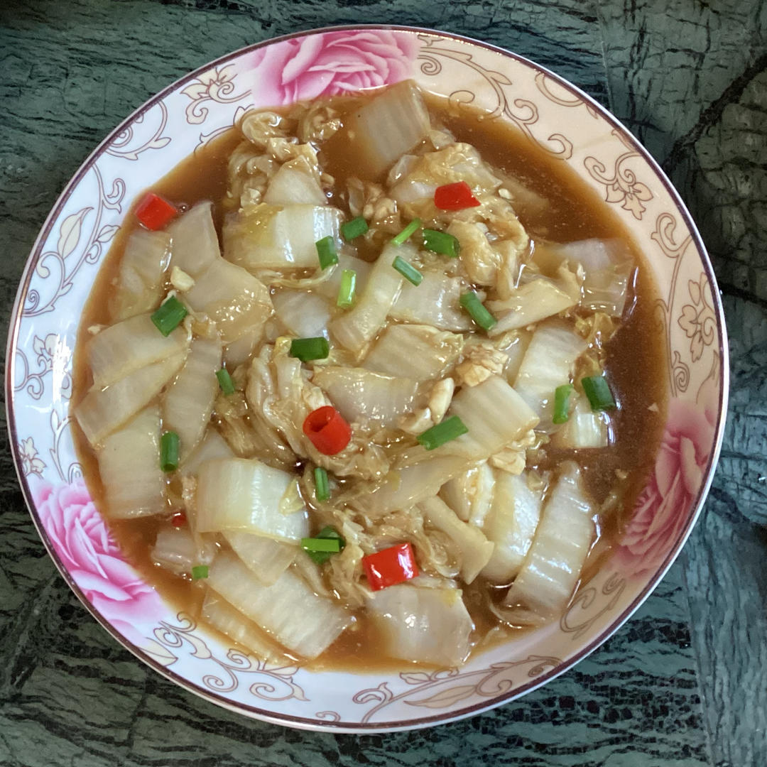 爆下饭的酸辣白菜（零难度）