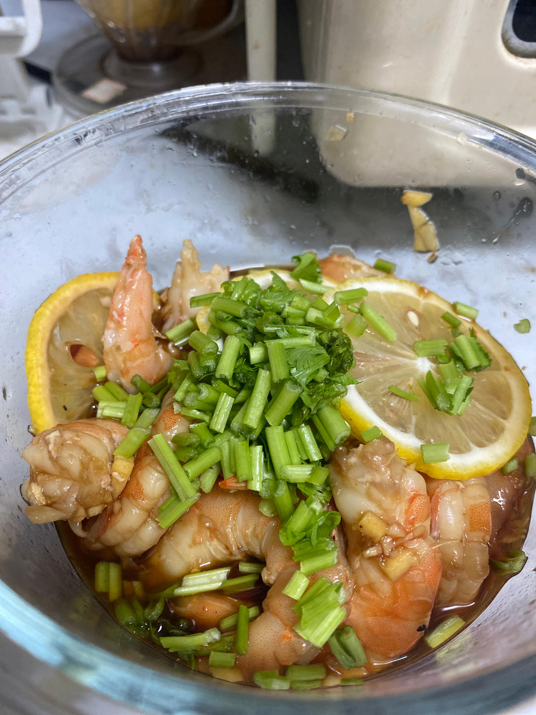 百香果柠檬🍋酸辣虾