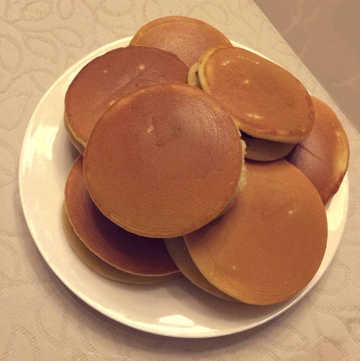 鱼尾迟迟做的铜锣烧