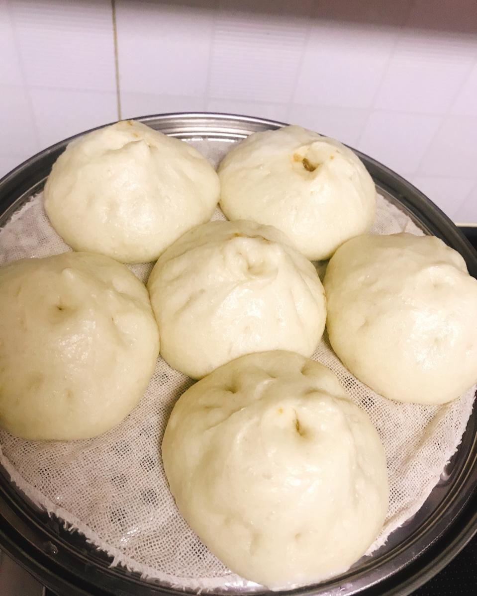 【酱香大肉包】超喧软的一次揉面一次发酵法