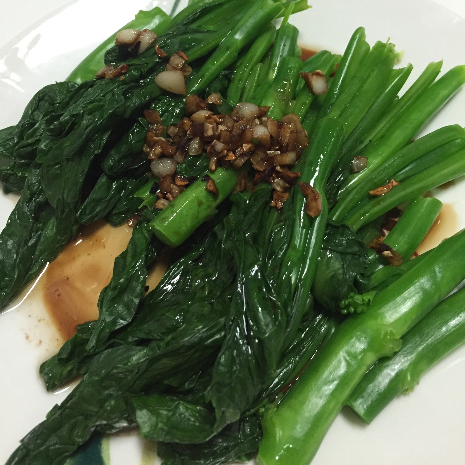 白灼菜心