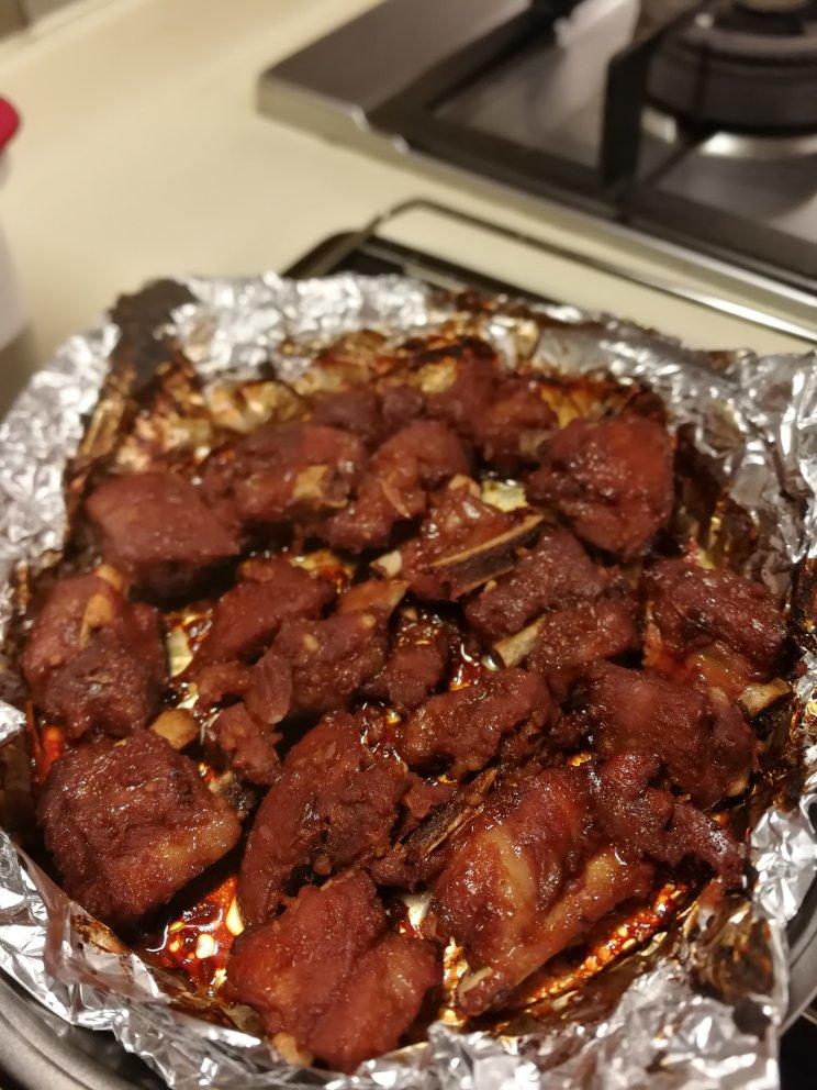 神采奕奕的厨房做的锡纸烤排骨