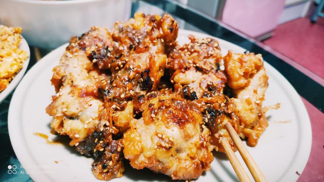 微波炉版烤鸡翅