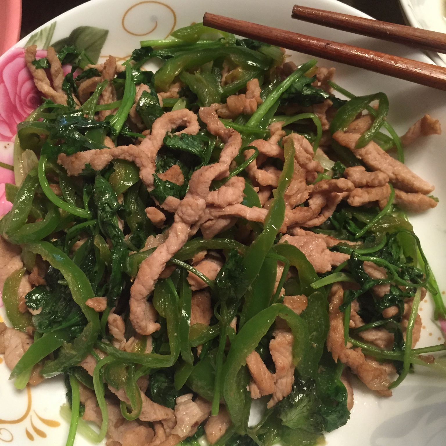 香辣肉丝
