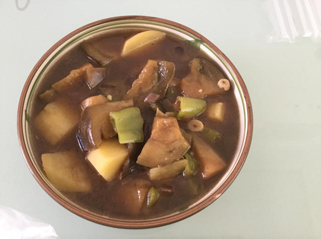 土豆炖茄子