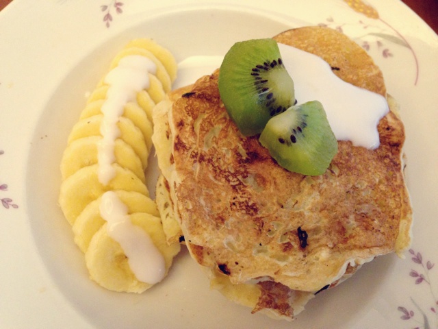 香蕉牛奶小煎饼