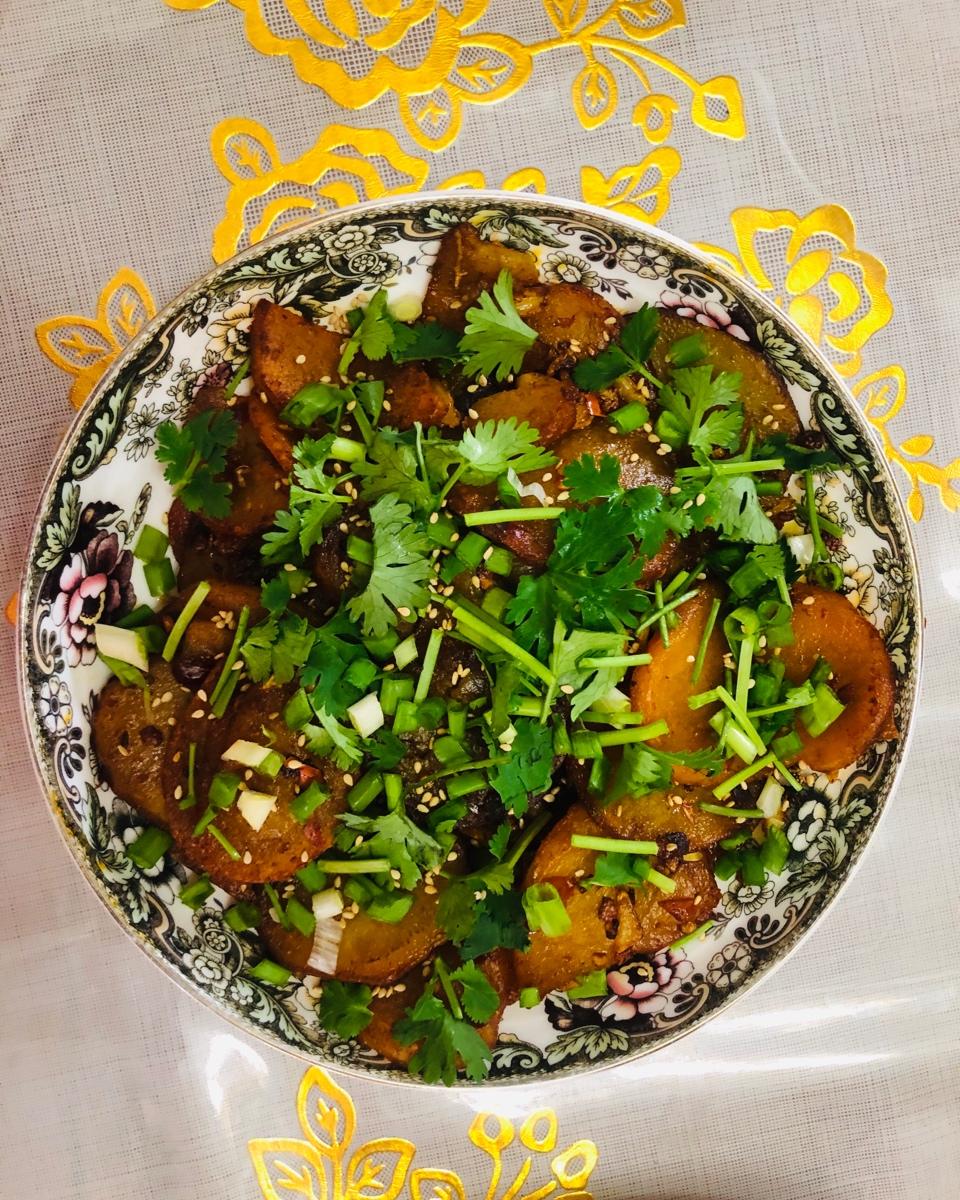 干锅土豆片