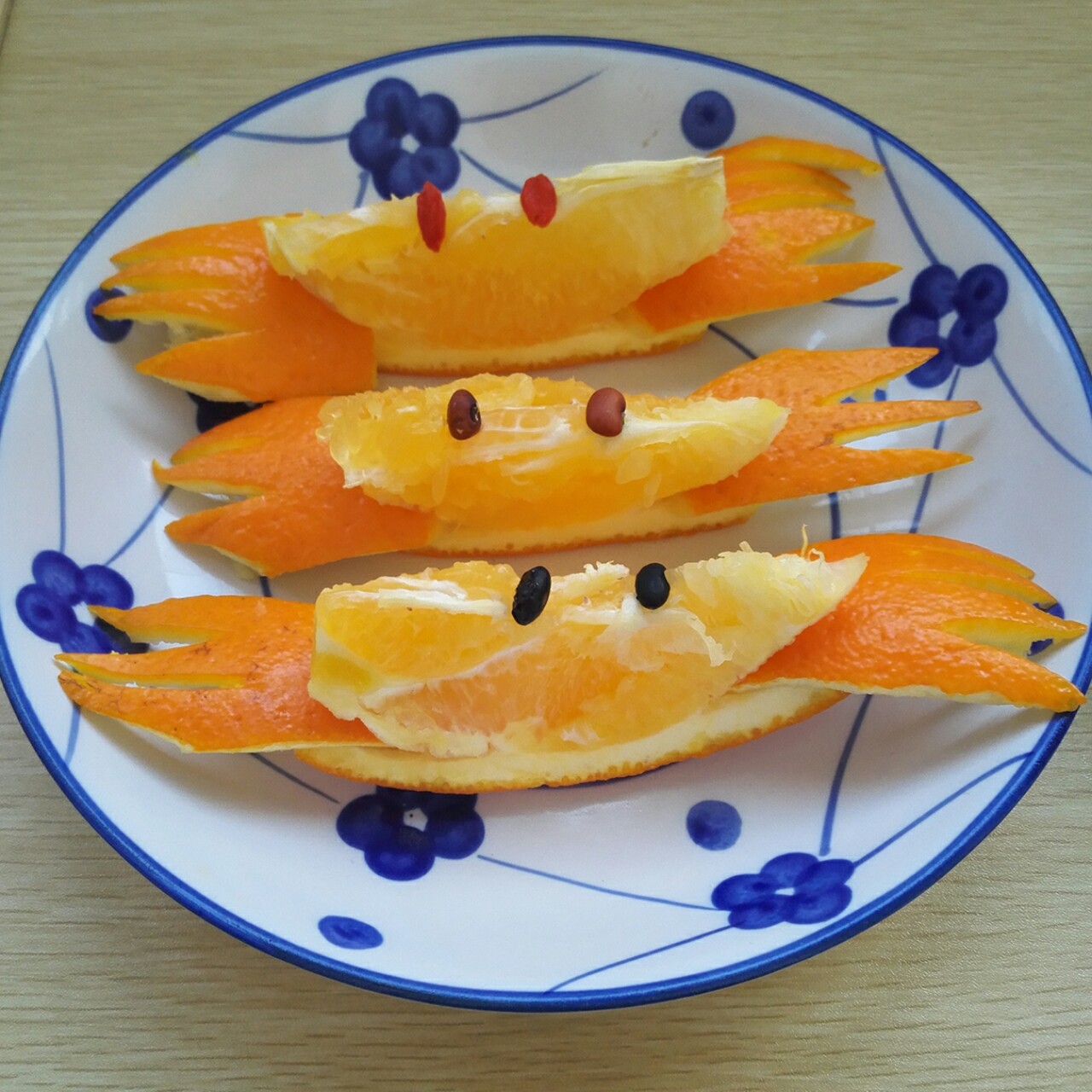 橙子螃蟹