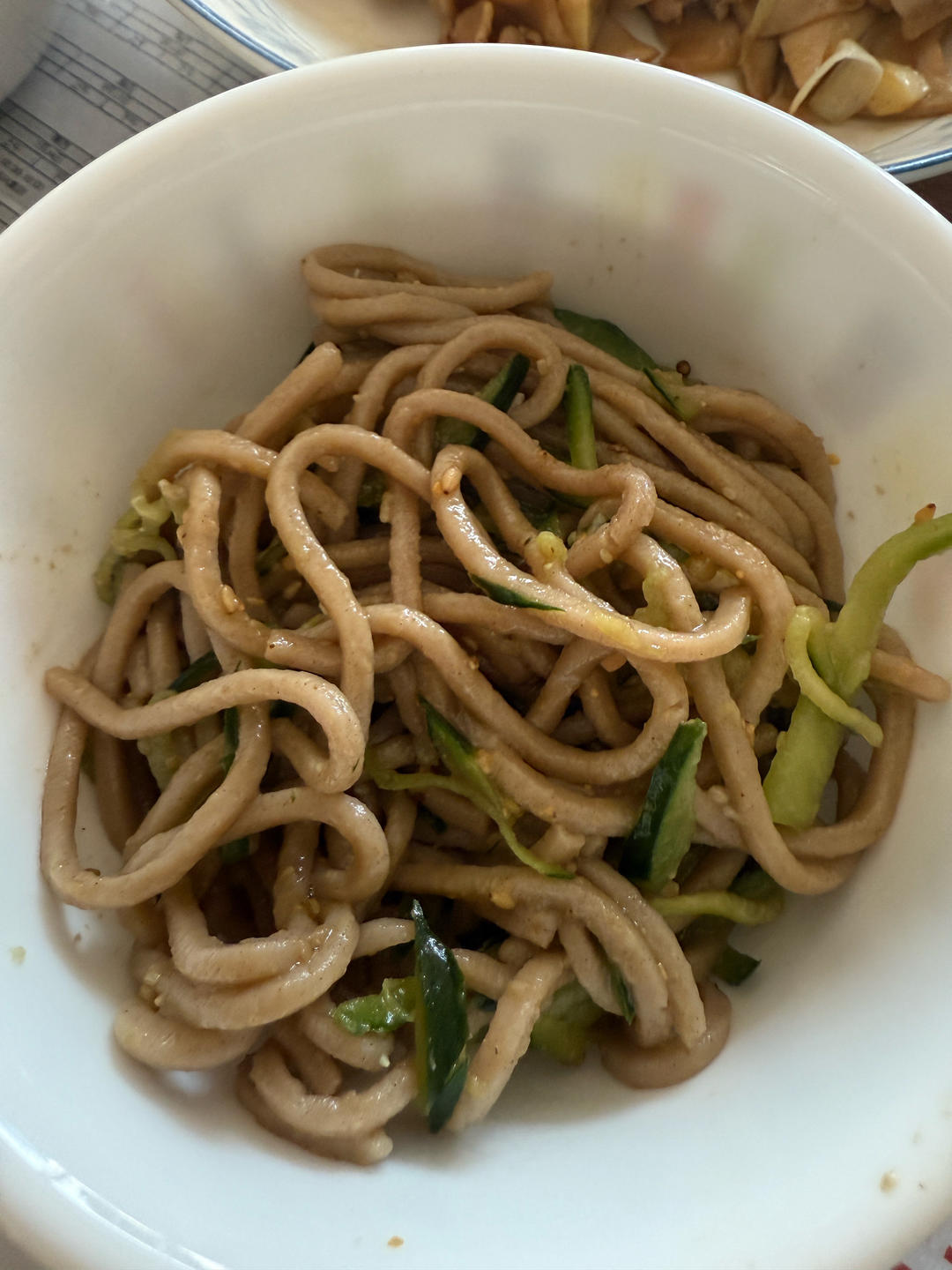 超好吃的凉拌面（荞麦面）