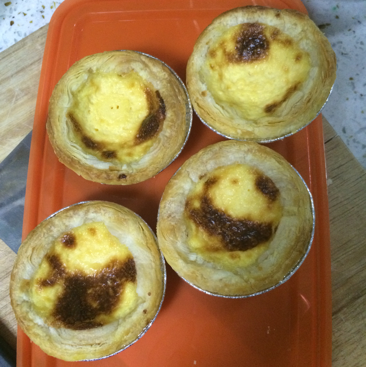 超完美味道超正的蛋挞配方，比KFC的还要嫩还要香~做过最好吃的蛋挞配方