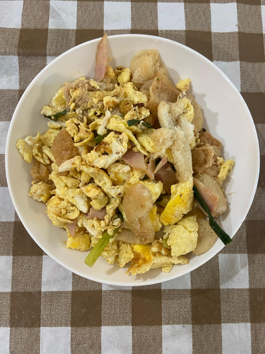 竹荪炒鸡蛋