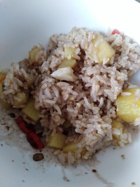 土豆焖饭（电饭锅版）