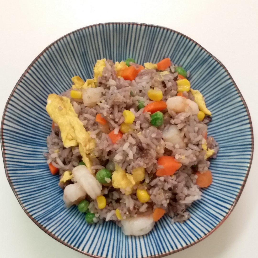 儿童餐—五彩时蔬炒饭（解决孩子不吃蔬菜）