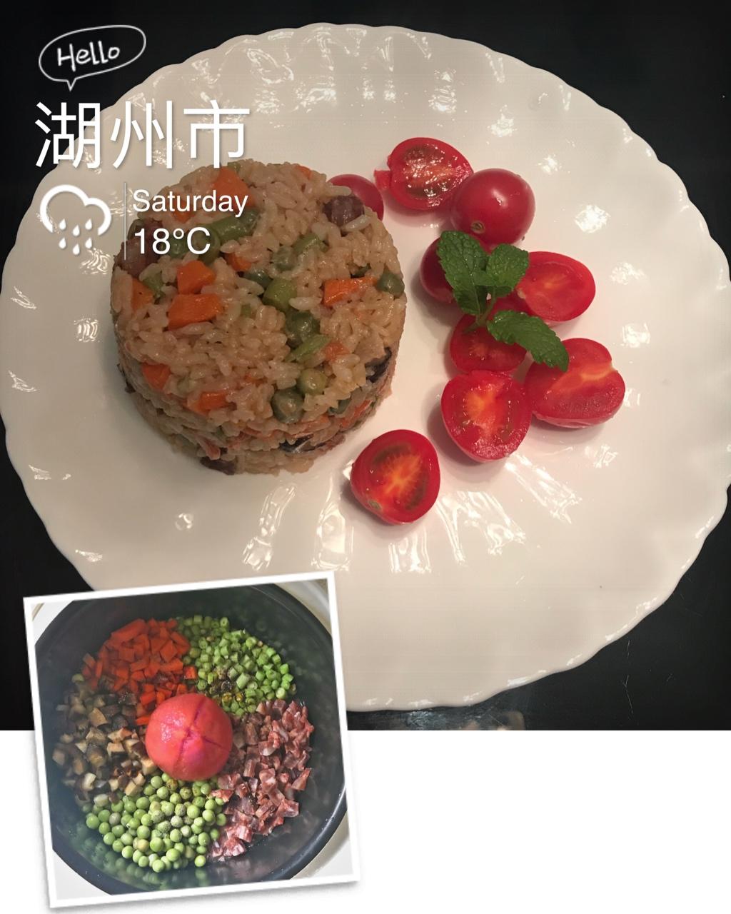网红西红柿饭