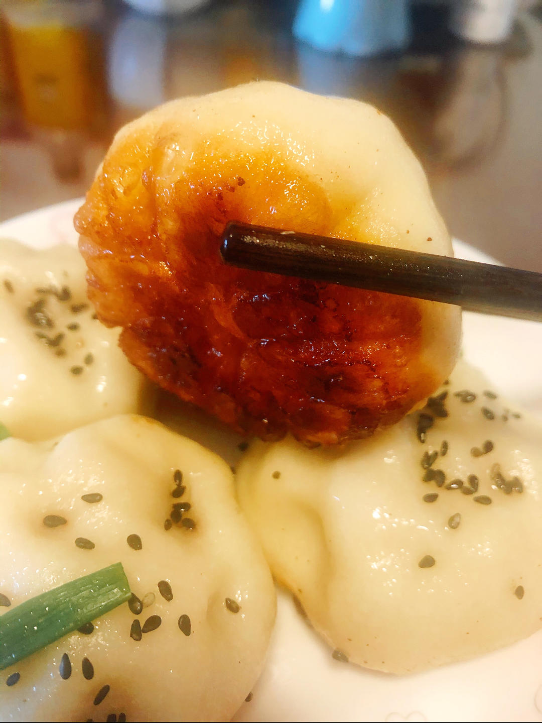 小时候的生煎包