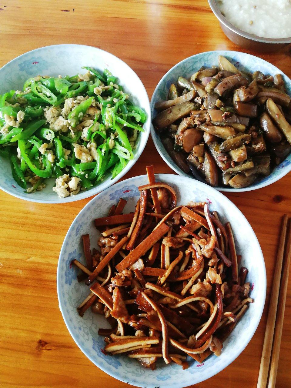 红烧肉沫茄子
