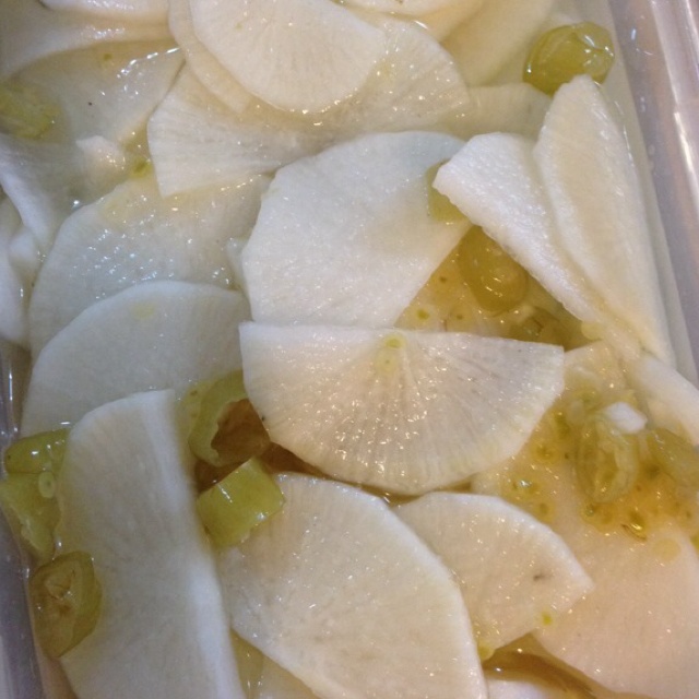 酸甜脆爽腌萝卜