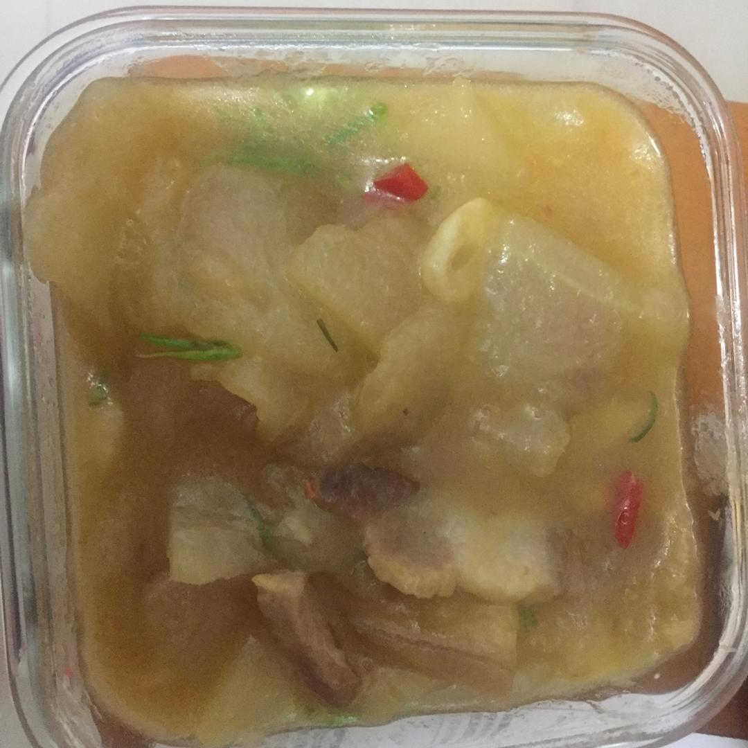 蚝油焖冬瓜