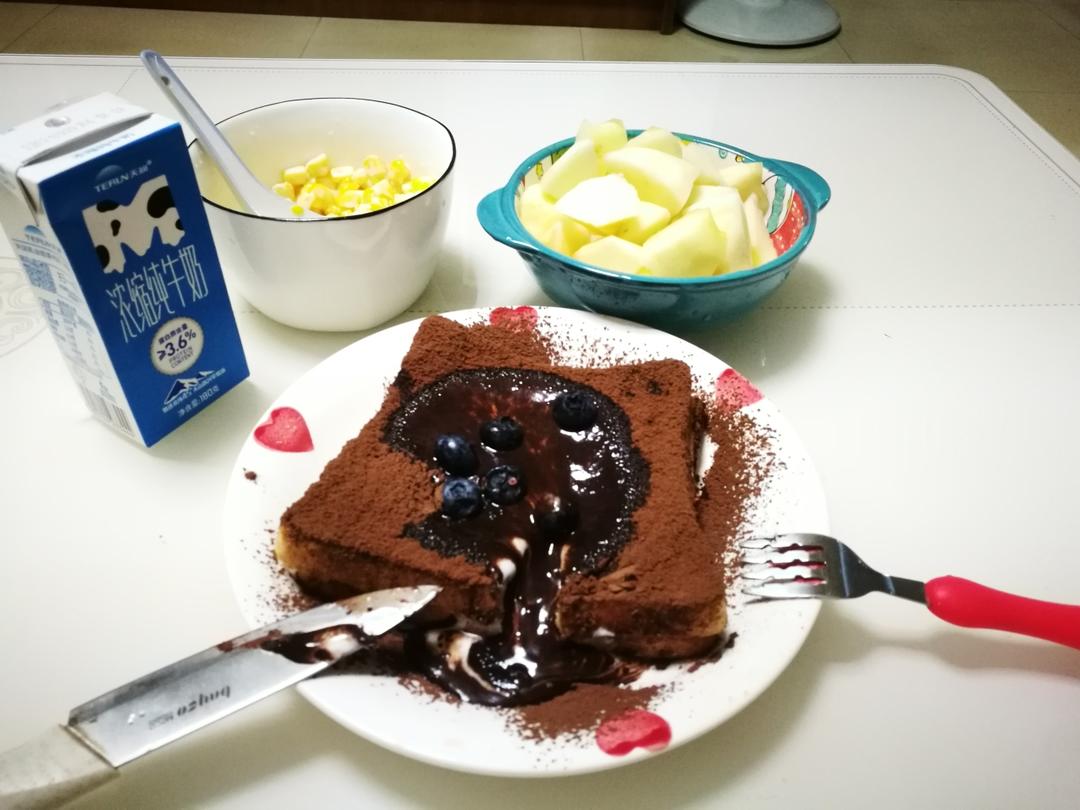 快手港式小甜品｜一秒流心的阿华田漏奶华西多士