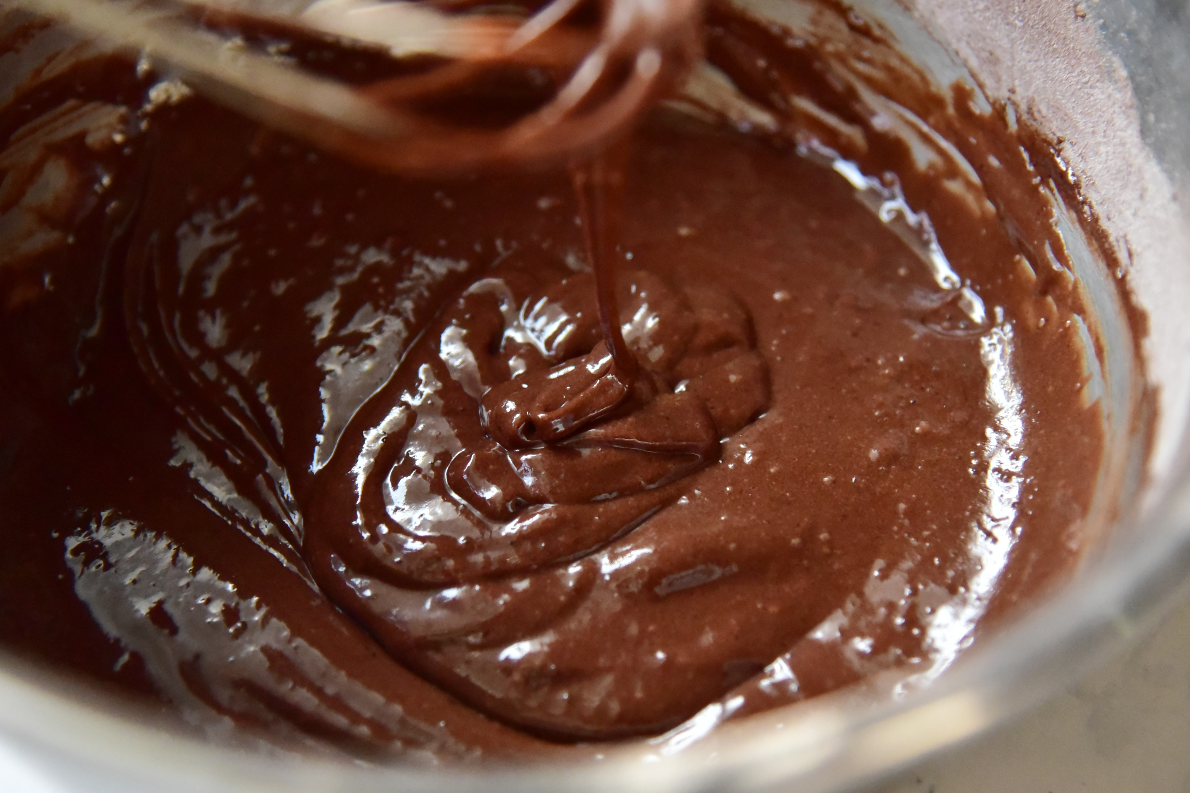 焦糖巧克力费南雪的做法 步骤3