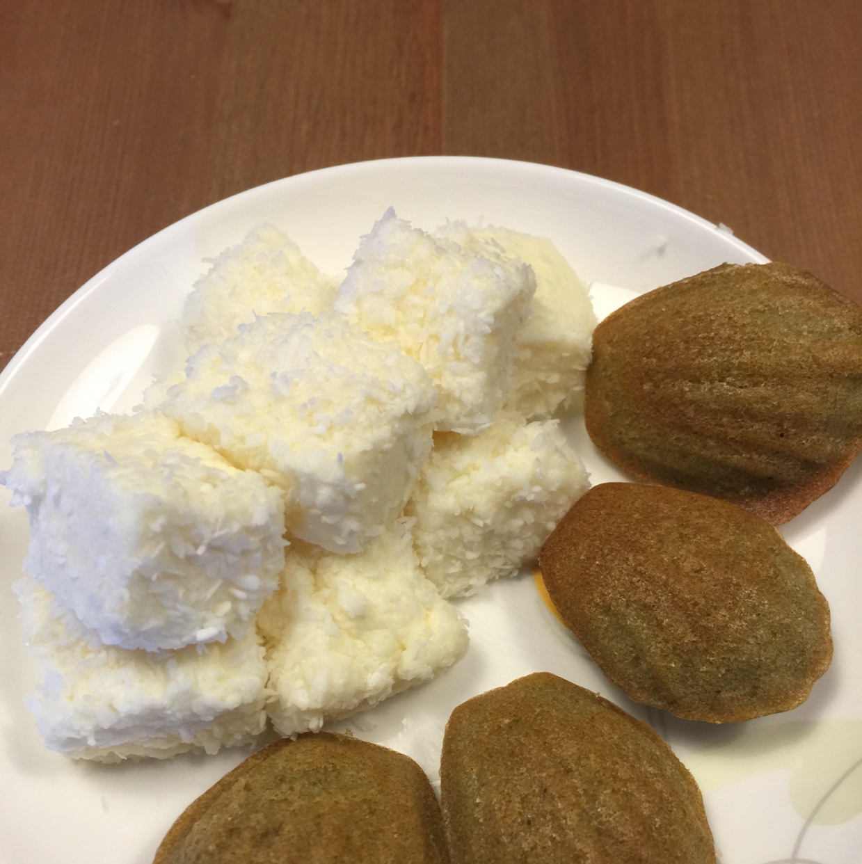 椰蓉牛奶小方
