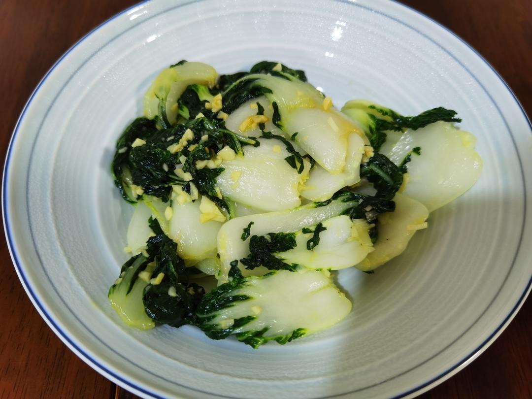 蒜蓉炒奶白菜