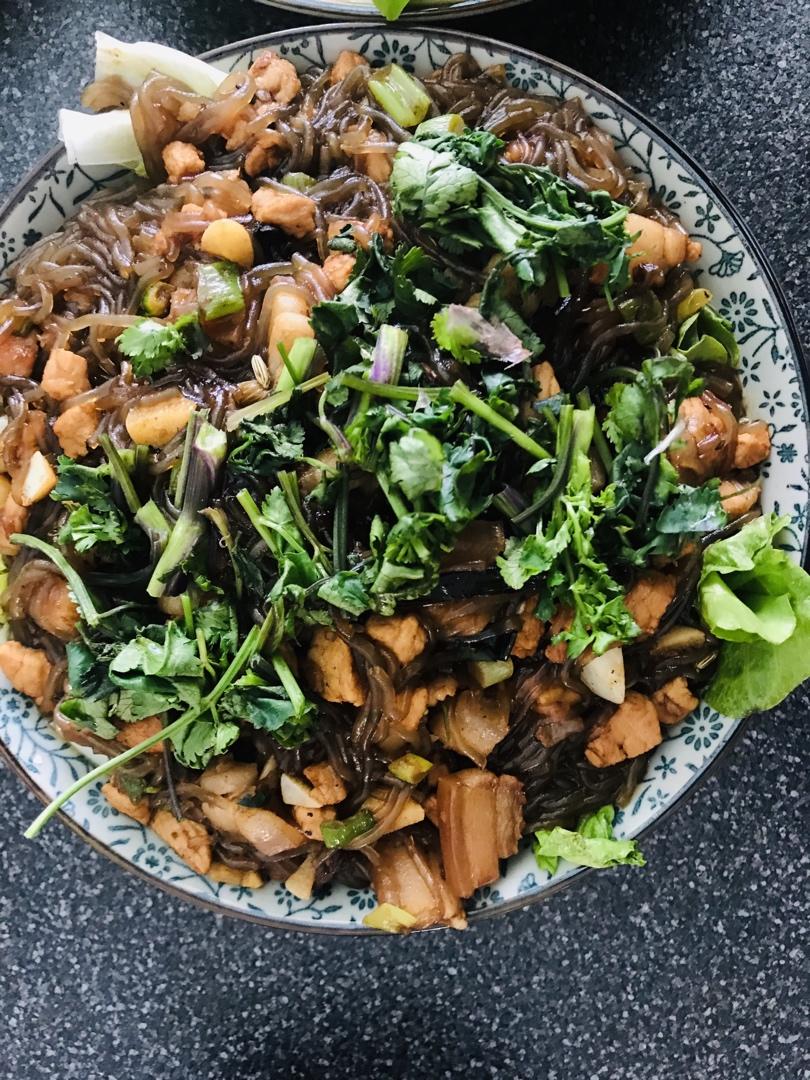 家常肉沫粉条（蚂蚁上树）