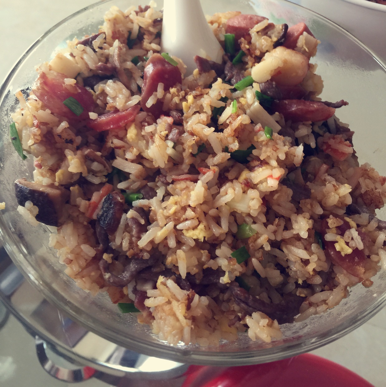 粒粒炒饭（米饭不粘粒粒分明的方法）