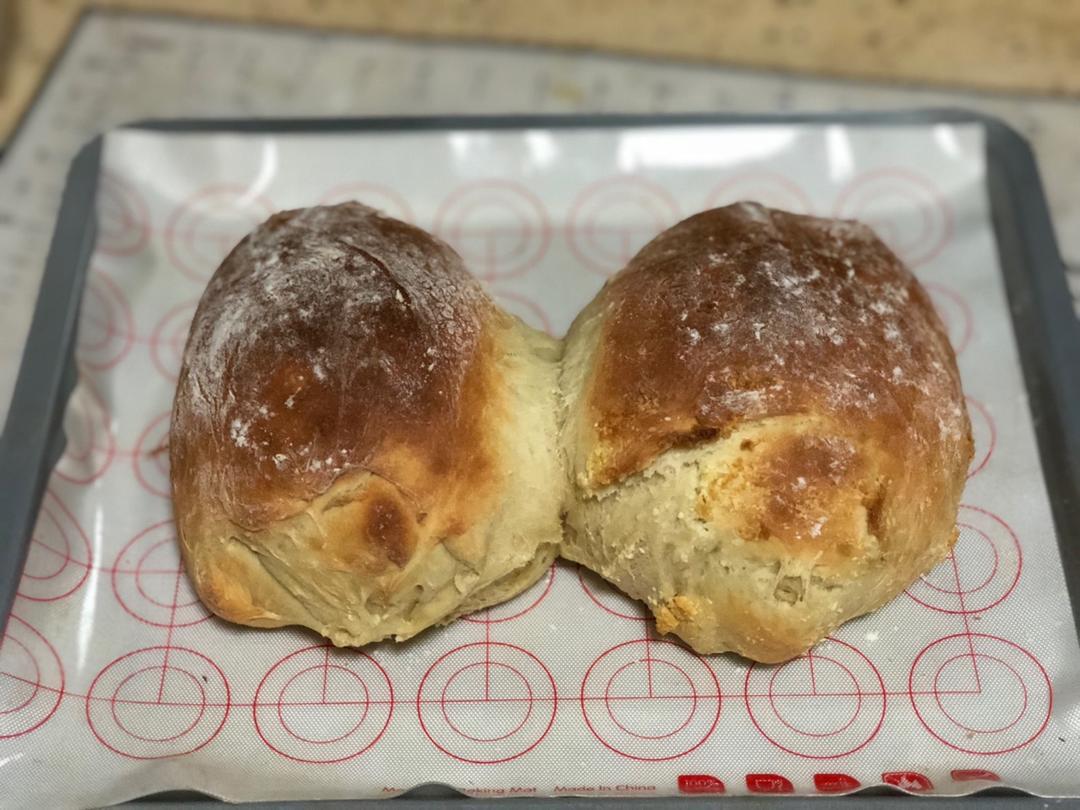 不用揉面就能做出的果子面包