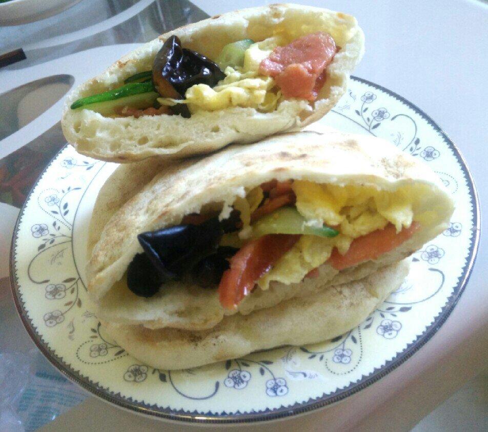 百搭口袋饼（pita，皮塔饼）