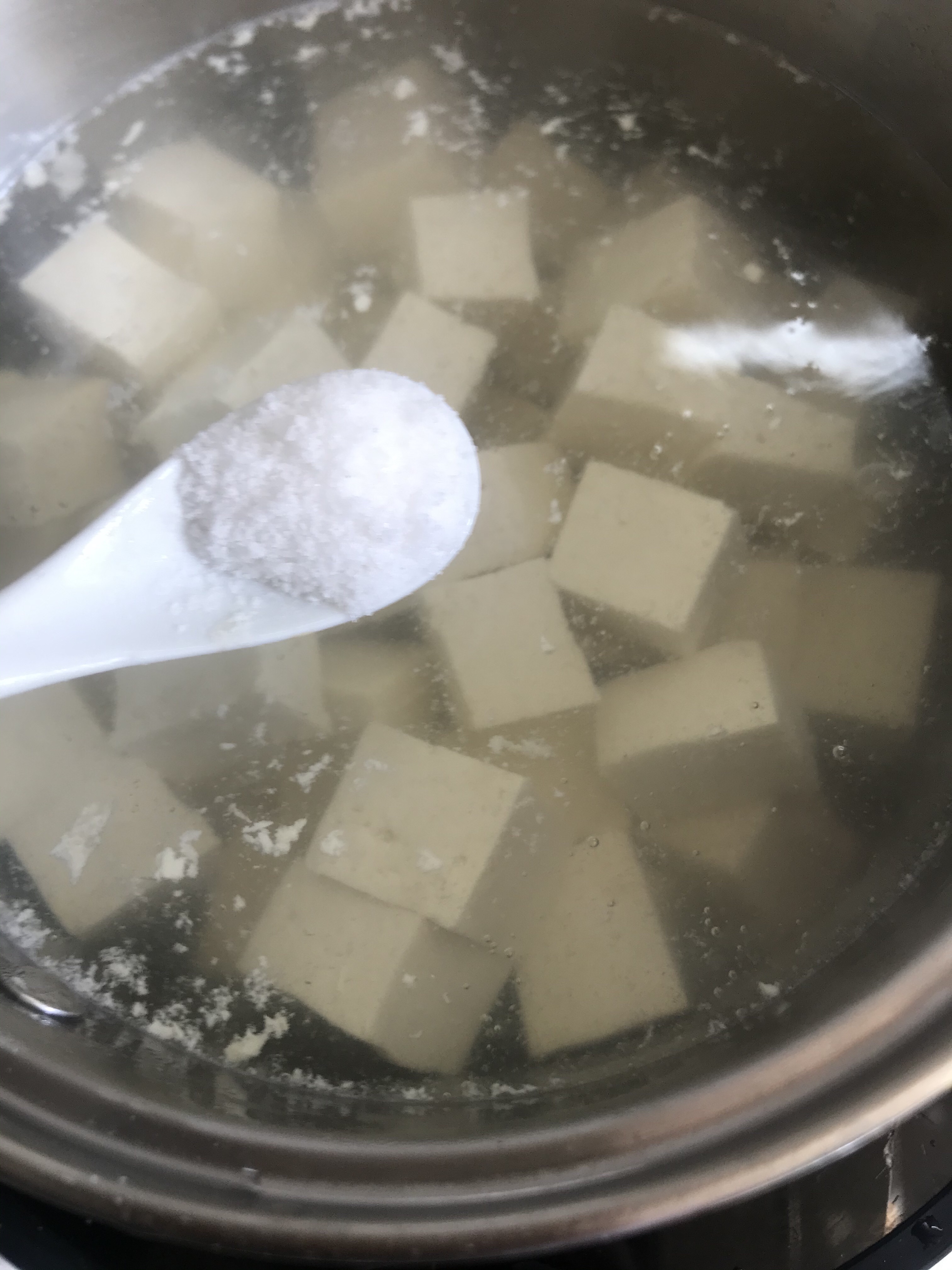 少油少盐的麻婆豆腐的做法 步骤1