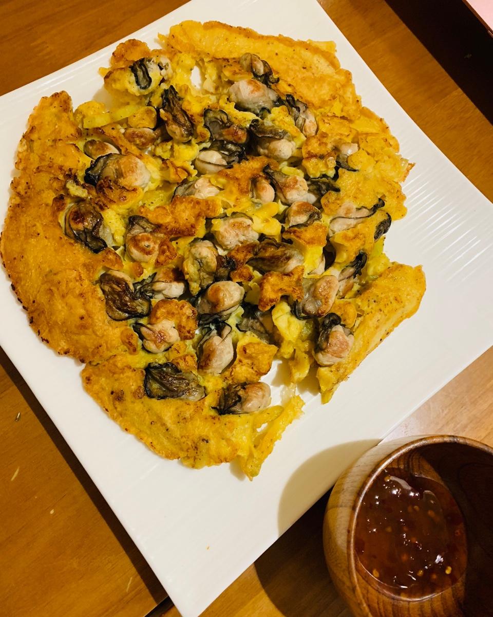 嘟嘟baby1116做的蚵仔煎