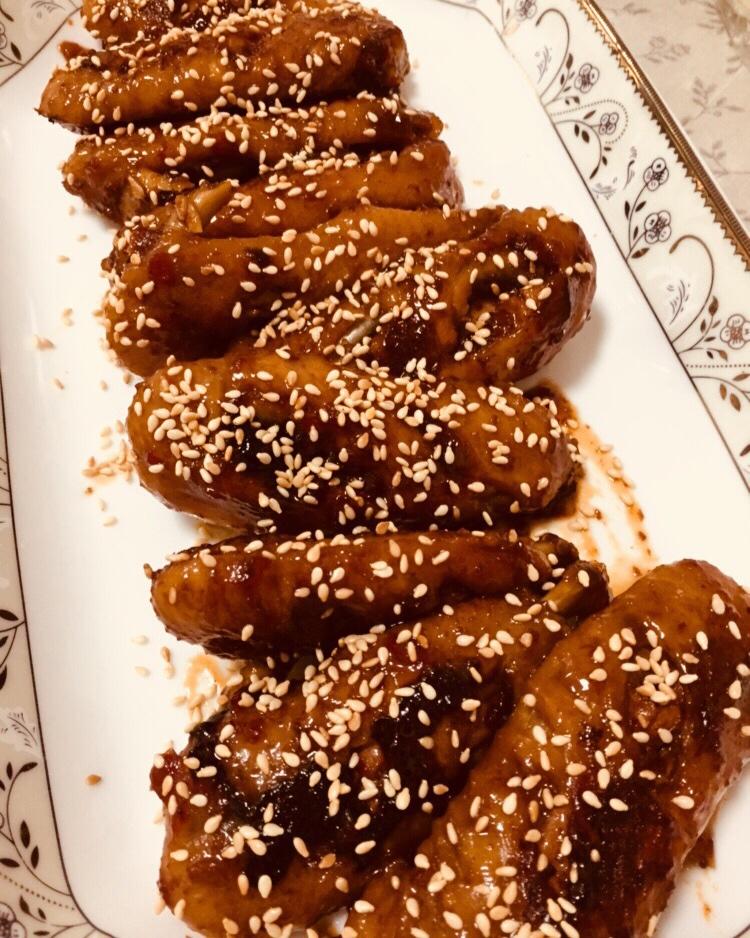 我的轻奢煮艺--蜜汁鸡翅