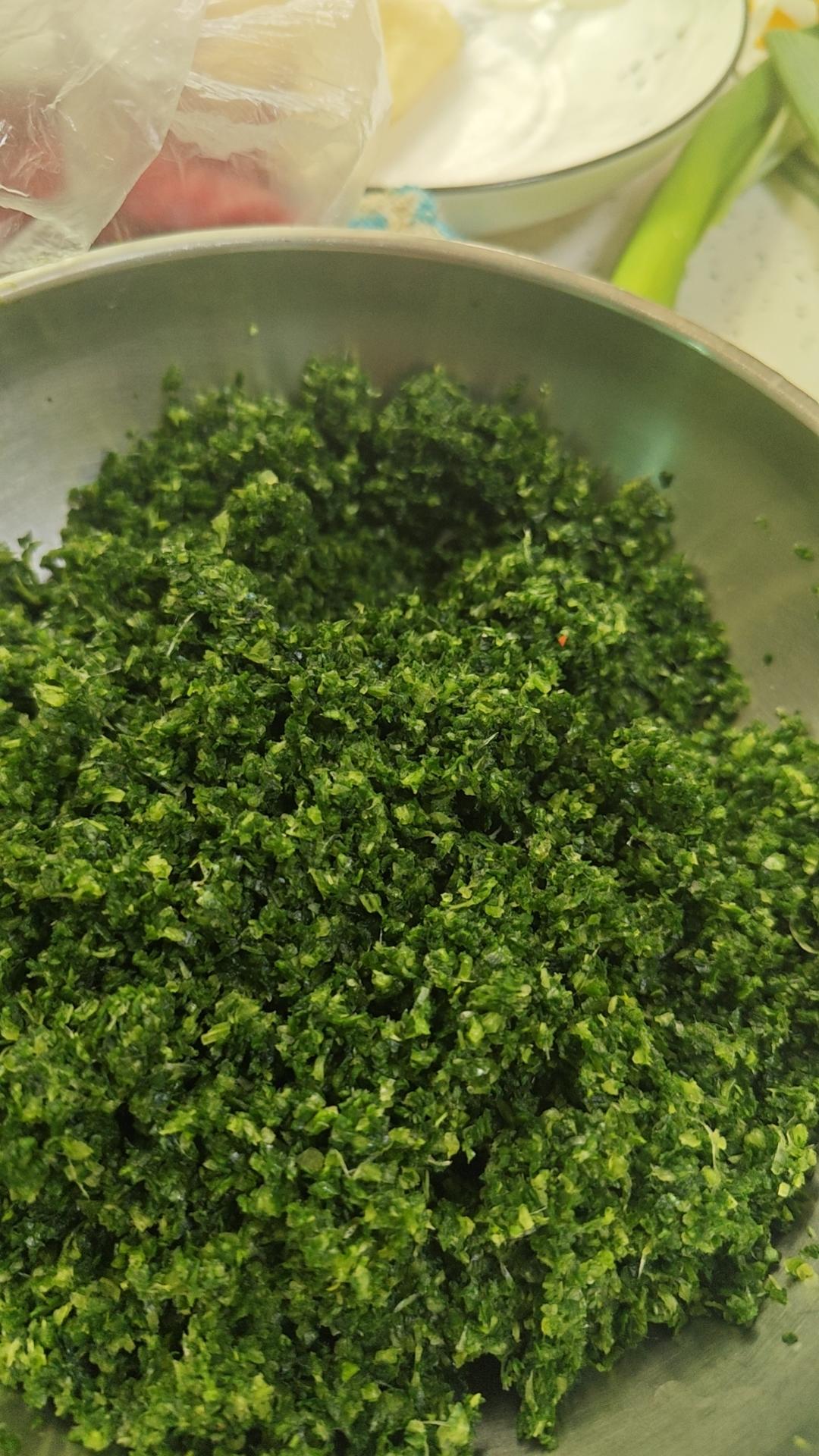菠菜煎饼 蔬菜饼 卷饼