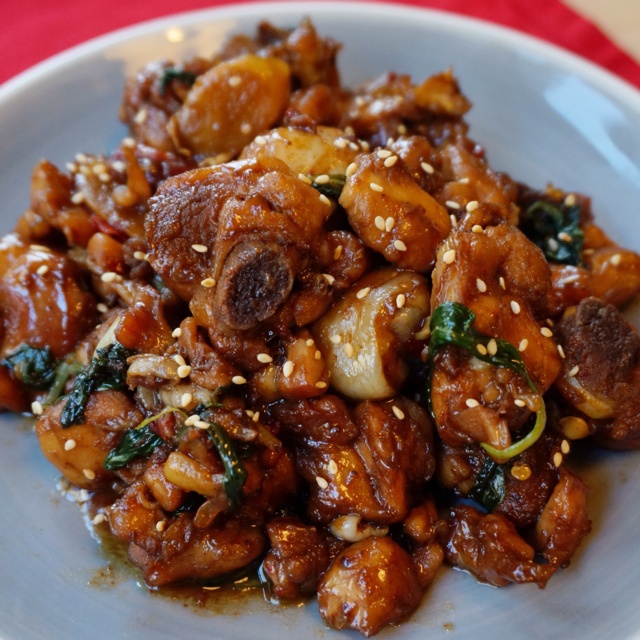 家庭版三杯鸡