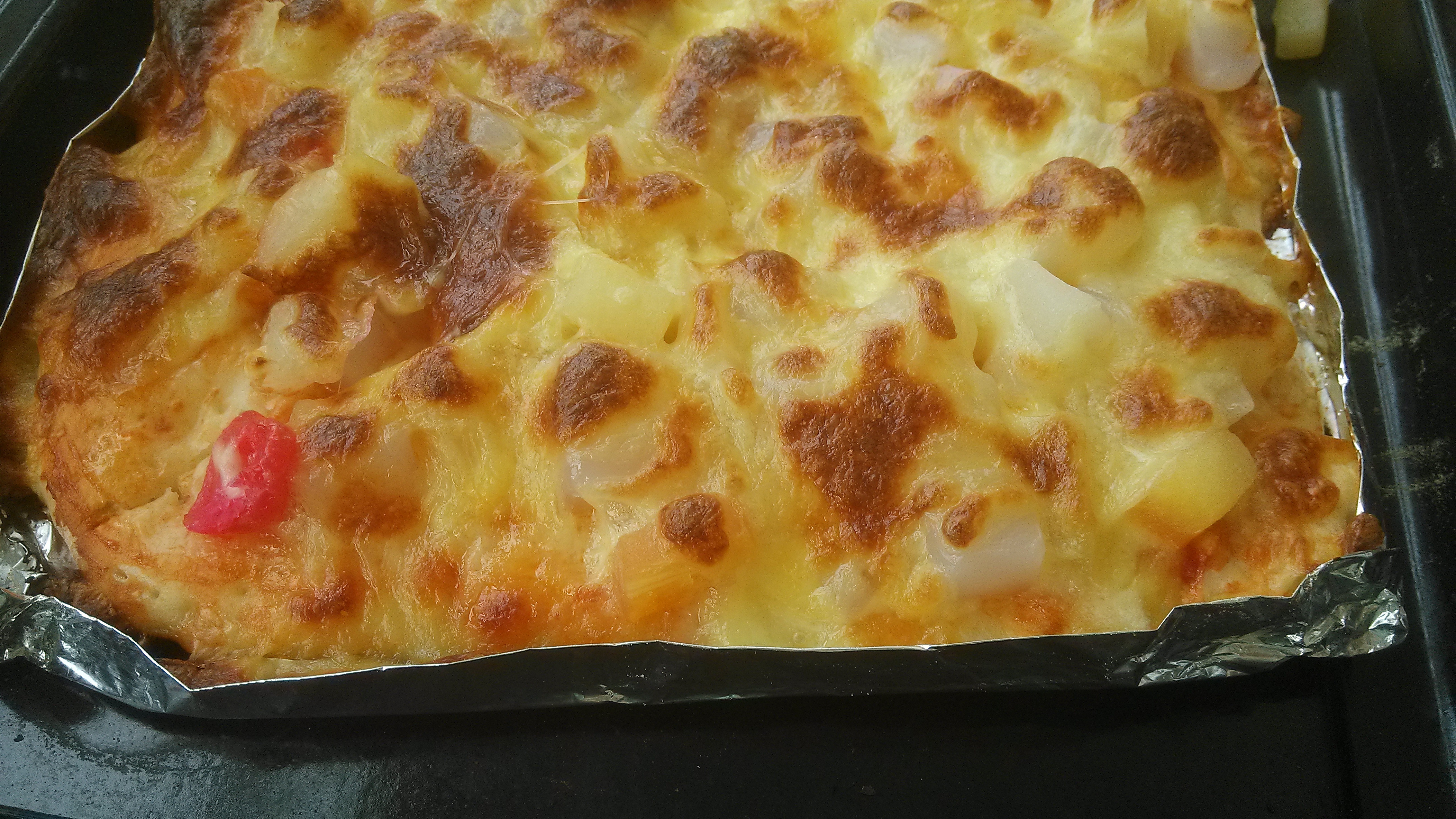 不用酵母的披萨底 No Yeast Pizza Dough