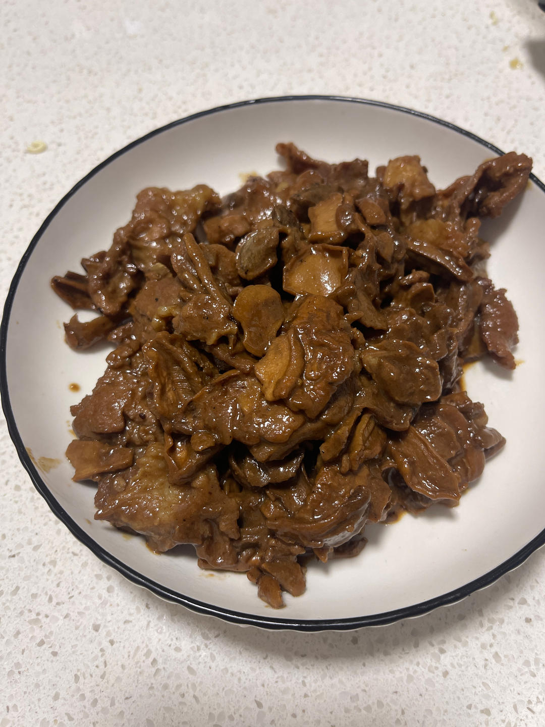 【小森妈妈菜谱】鲜香下饭菜-五花肉炒牛肝菌