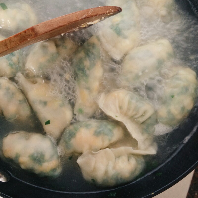 韭菜鸡蛋水饺