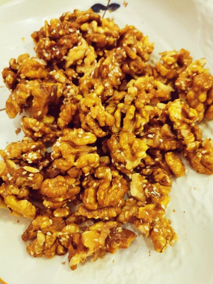 【琥珀核桃仁】冰糖无油不粘手