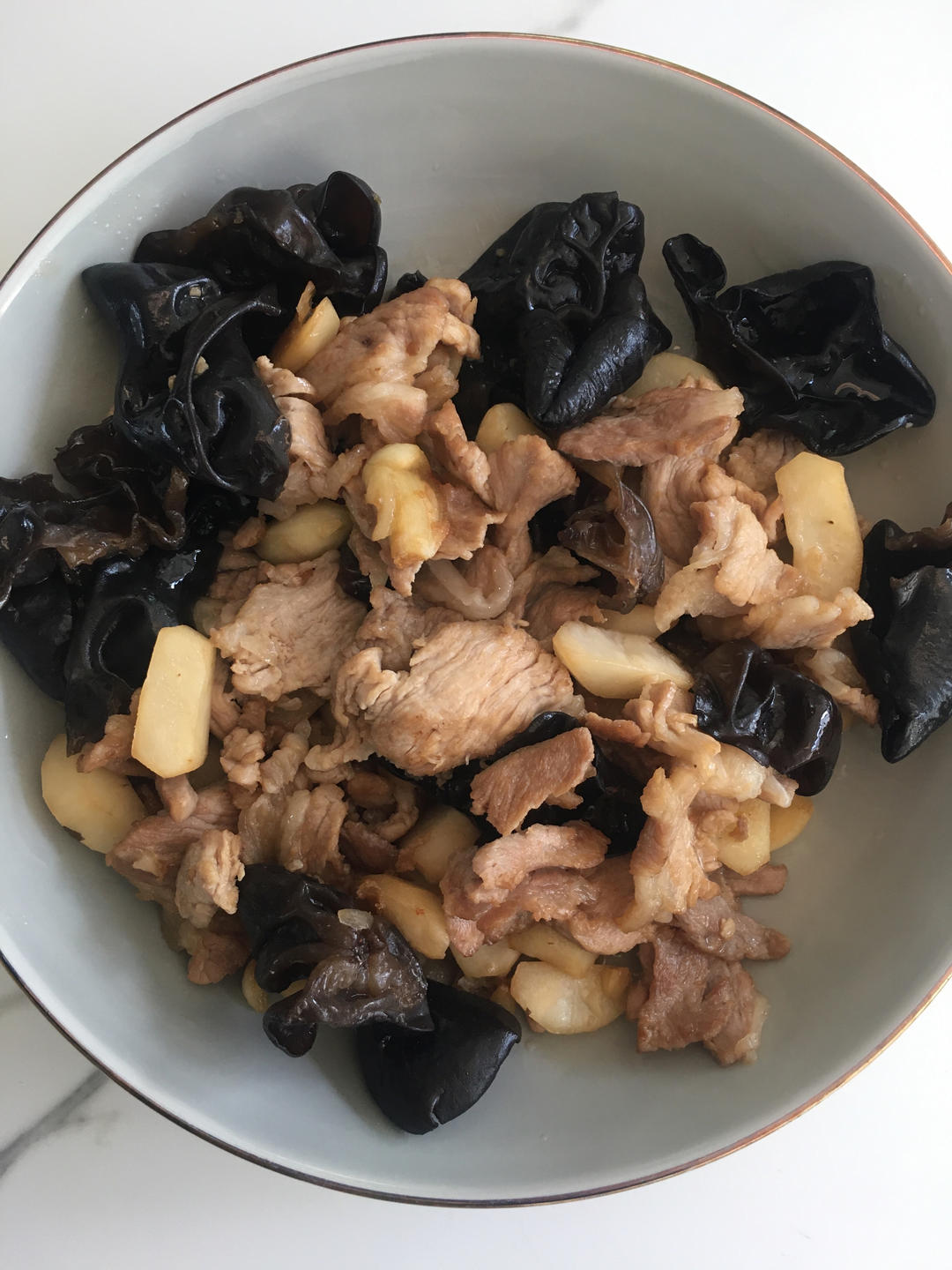 马蹄炒肉片