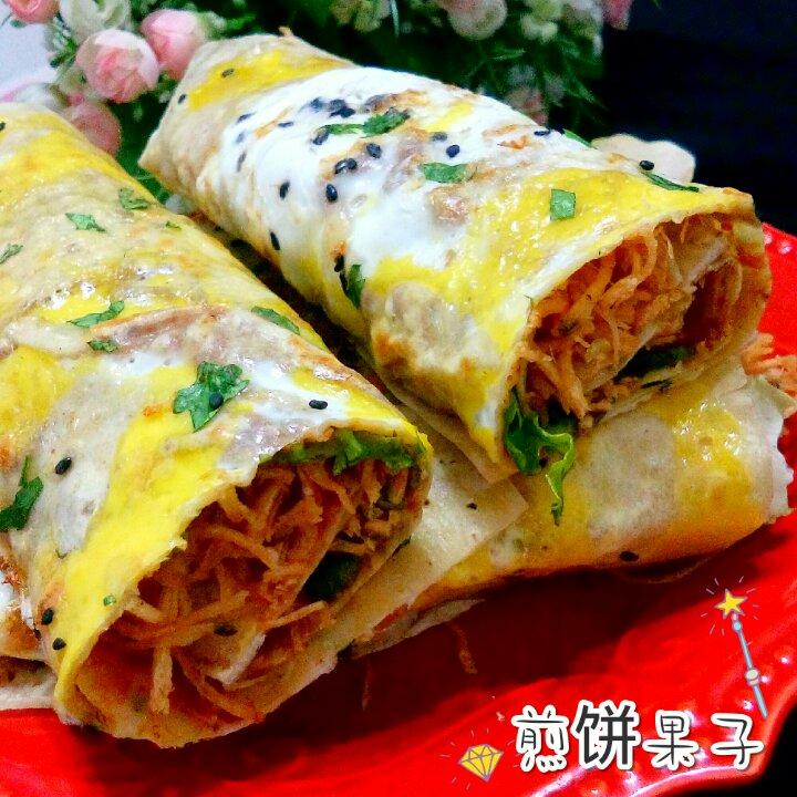 平底锅版煎饼果子