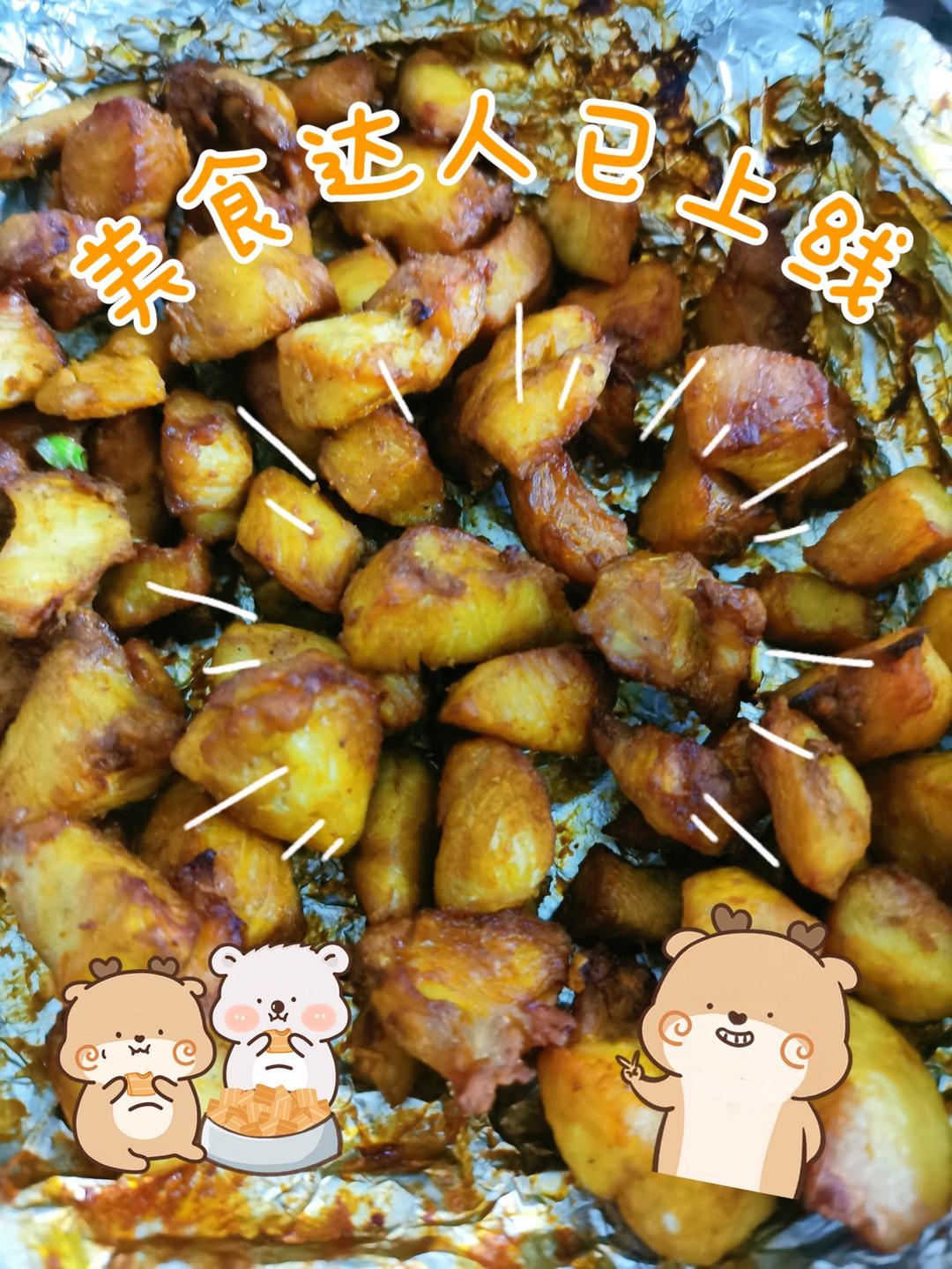 鸡肉串烧（空气炸锅）