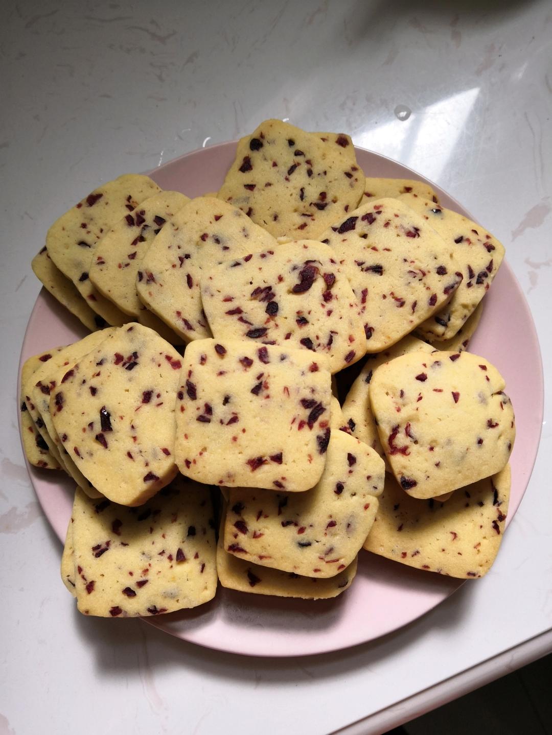 一学就会的蔓越莓曲奇饼干